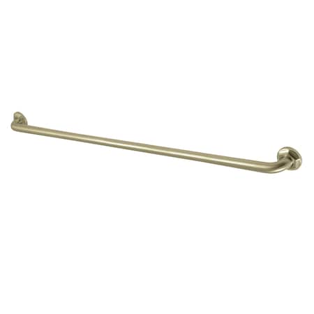 Metropolitan Contemporary Grab Bar, 38-13/16" L, 17 ga. Brass, Brushed Brass DR714367